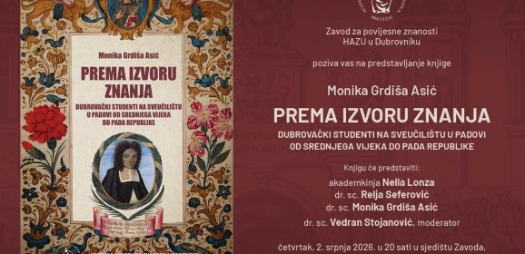 Predstavljanje knjige Monike Grdiša Asić
